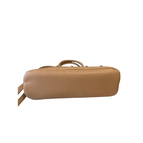 Juicy Couture Canvas & Faux Leather Satchel With Monogram Print & Heart Logo Des - Picture 5 of 8